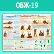 Плакат «Изготовка и правила стрельбы из ГП-25» (ОБЖ-19, ламинир. бумага, A1, 1 лист)
